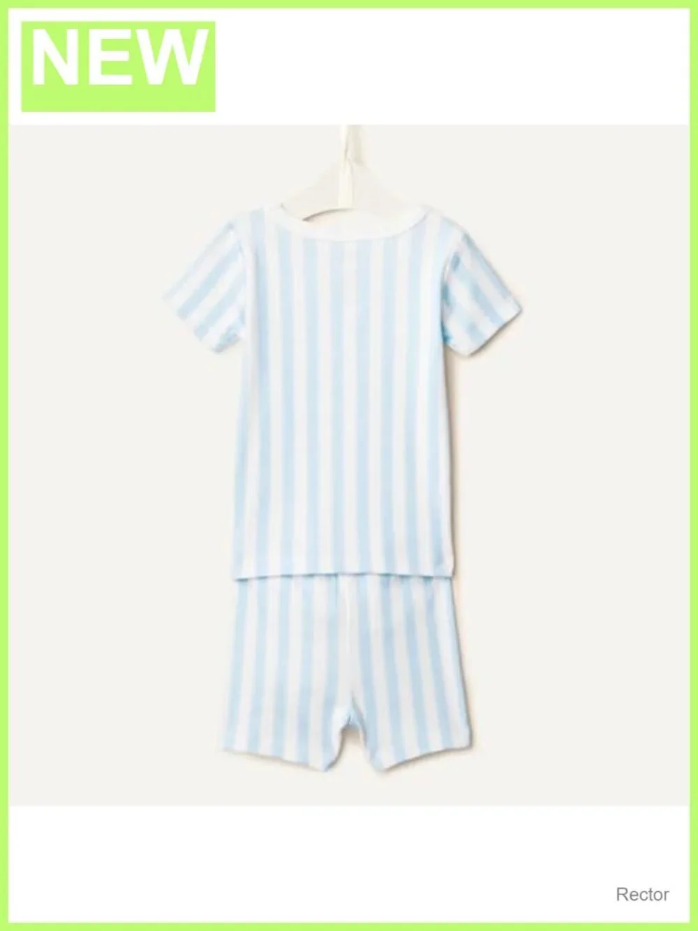 Sofia Grainge Mommy and Me Short Sleeve Pajama Set Ribbed Cotton Snug Fit